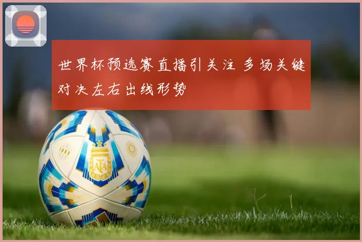 世界杯预选赛直播引关注 多场关键对决左右出线形势